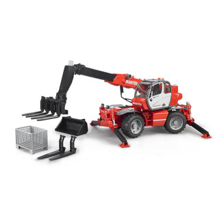 Bruder 2129 | Manitou MRT 215 | with accessories