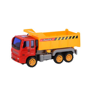 Rapid wielen kieswagen rood geel