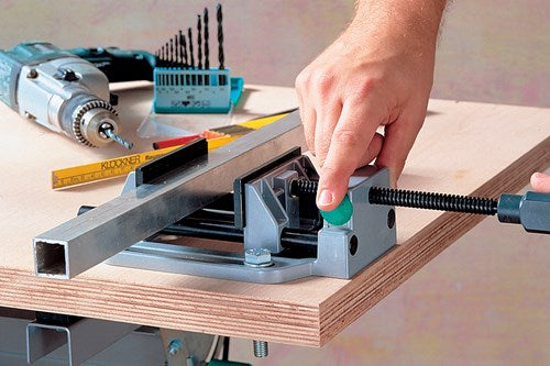 Wolfcraft universele bankschroef | breedte 100mm | 1 stuk - 3410000