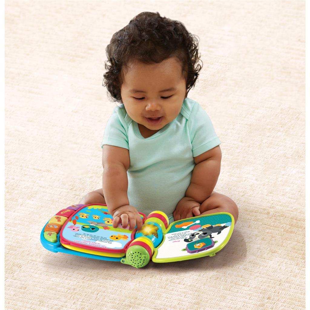 Vtech dierenvriendjes liedjesboek blauw