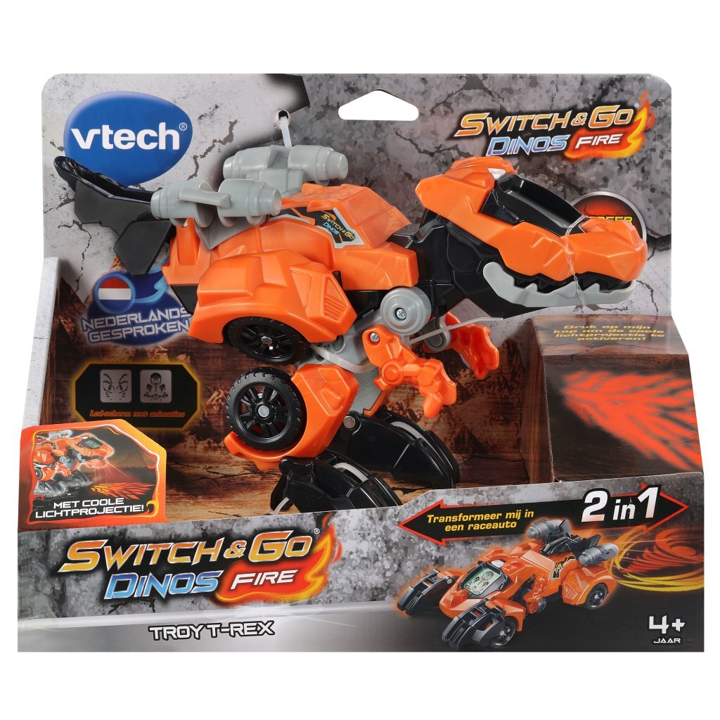 VTech Switch Go Dino's Vuur - Troy T-Rex