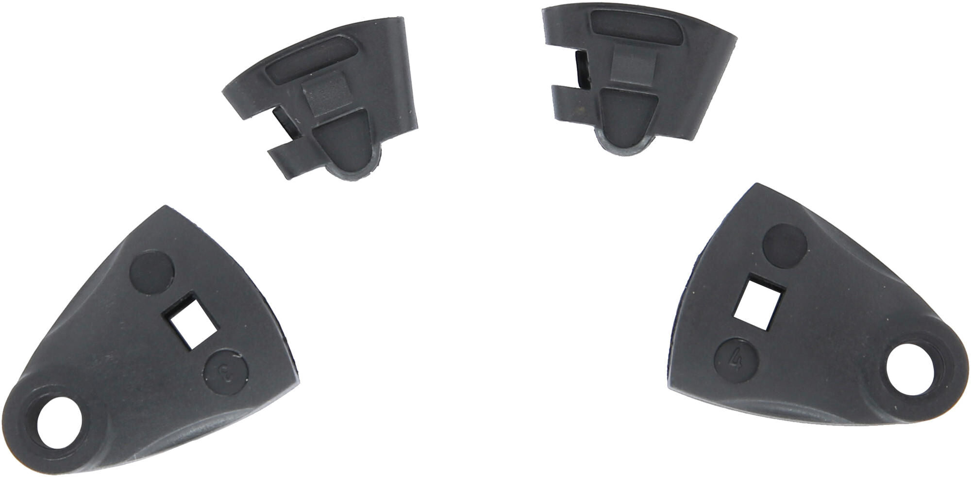 Contec veiligheidsclip safeclip ct safety clip set, 2 pcs ct sicherheitsclip