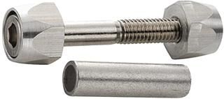 Fix-nippel zadelklembout seatpost clamp bolts m6x45mm