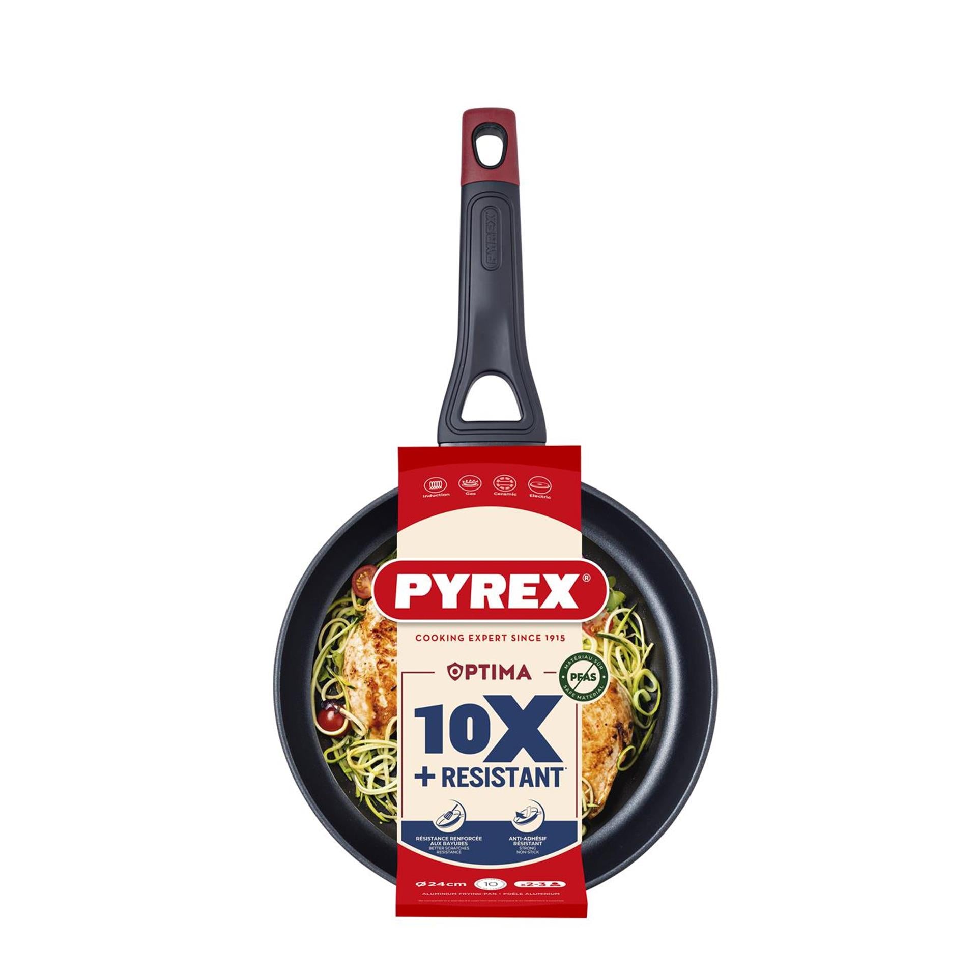Pyrex optima+ koekenpan 24cm