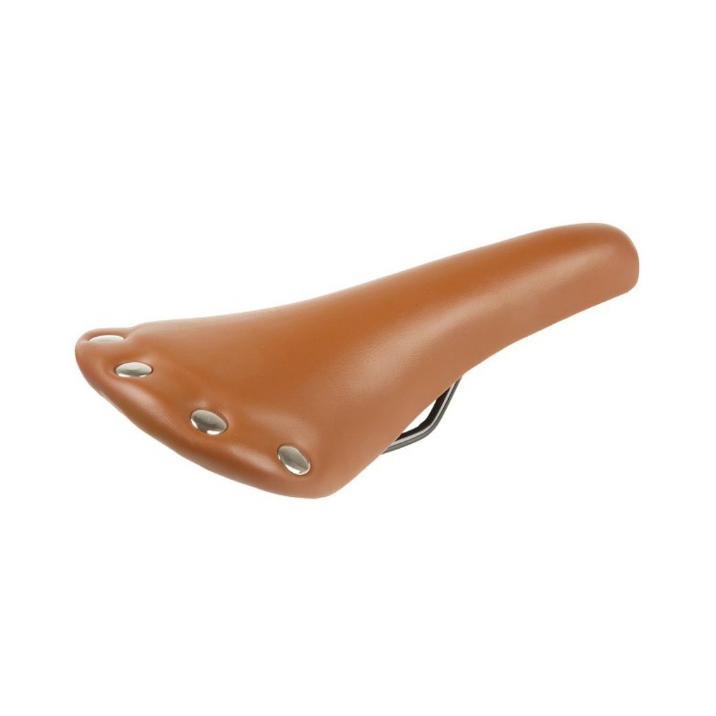 M-Wave marron selle. faux cuir. 278 x 153 mm, (emballage atelier)