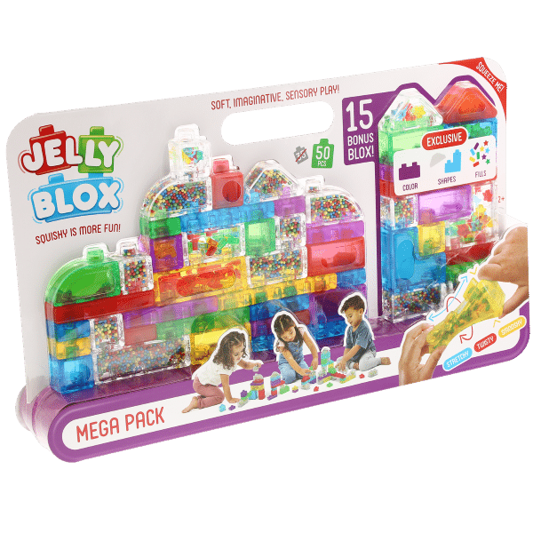 Goliath jelly blox mega pack - constructiespeelgoed - zachte bouwblokken - pijnvrij spelen - vanaf 2 jaar - bpa vrij