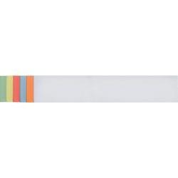 Presentatiekaarten rechthoekig 9,5x20,5cm assorti
