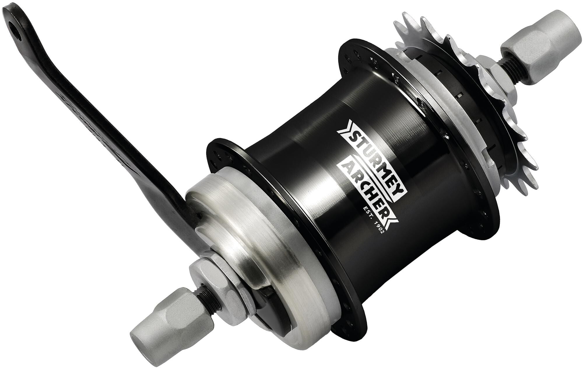 Ursus sturmey archer versnellingsnaaf onderdelenset s1c . int.gear hub st.archer s1c 36h 1-sp black