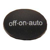 Knopje met straal aan uit auto