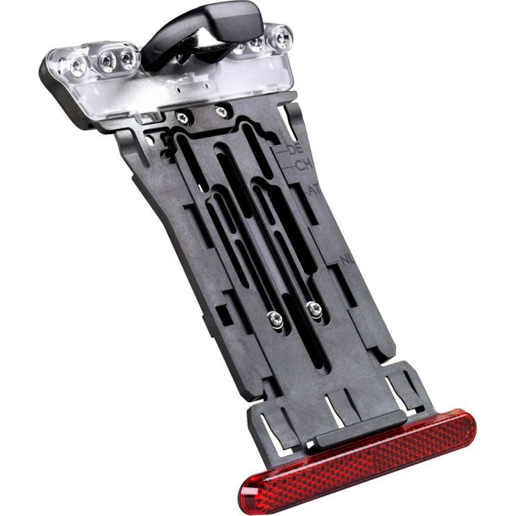 Support de plaque d'immatriculation Bumm pour garde-boue (feu stop léger)