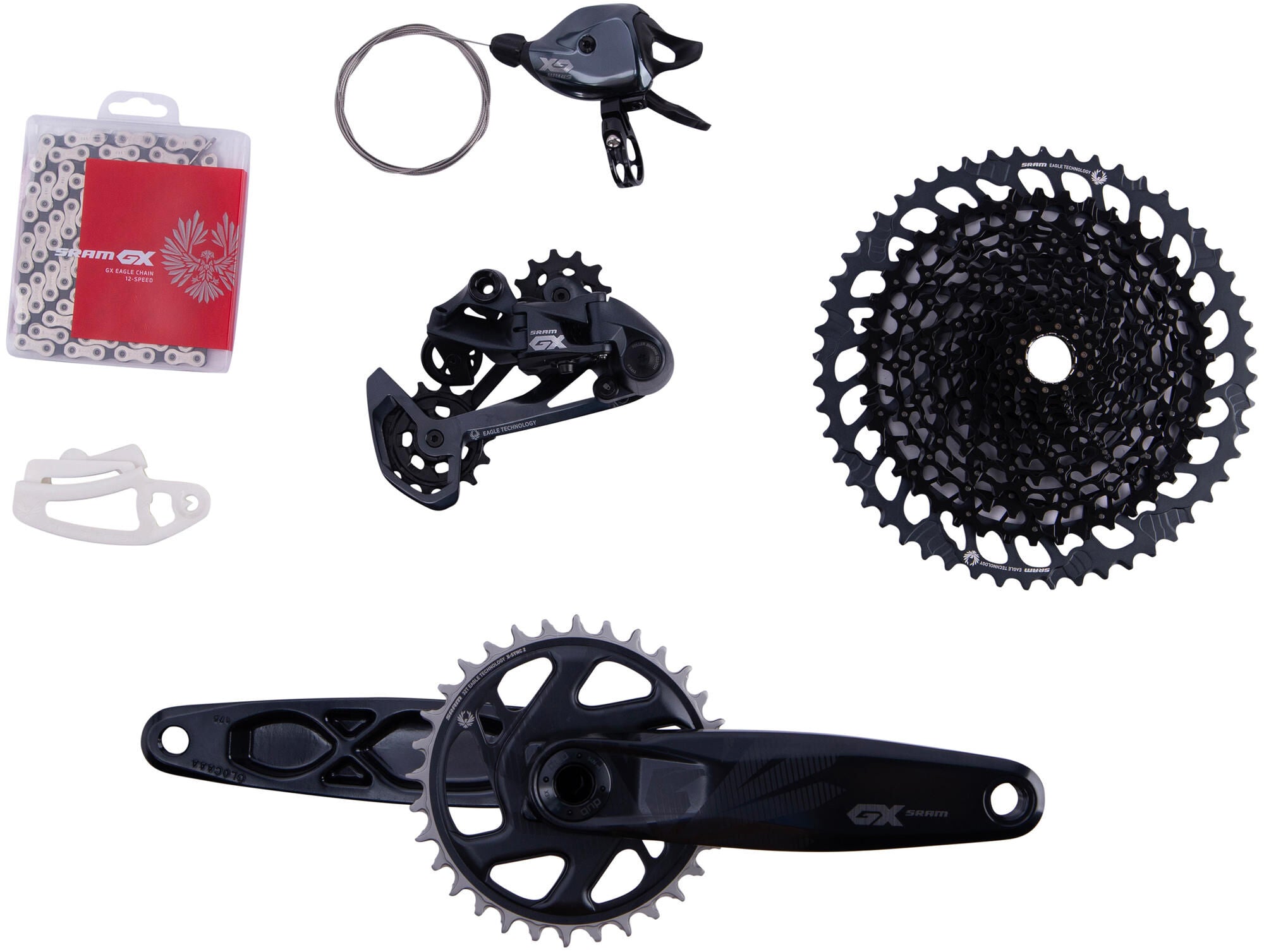 Sram schakelgroep-set gx eagle shift.gr.set gx eagle boost 175mm