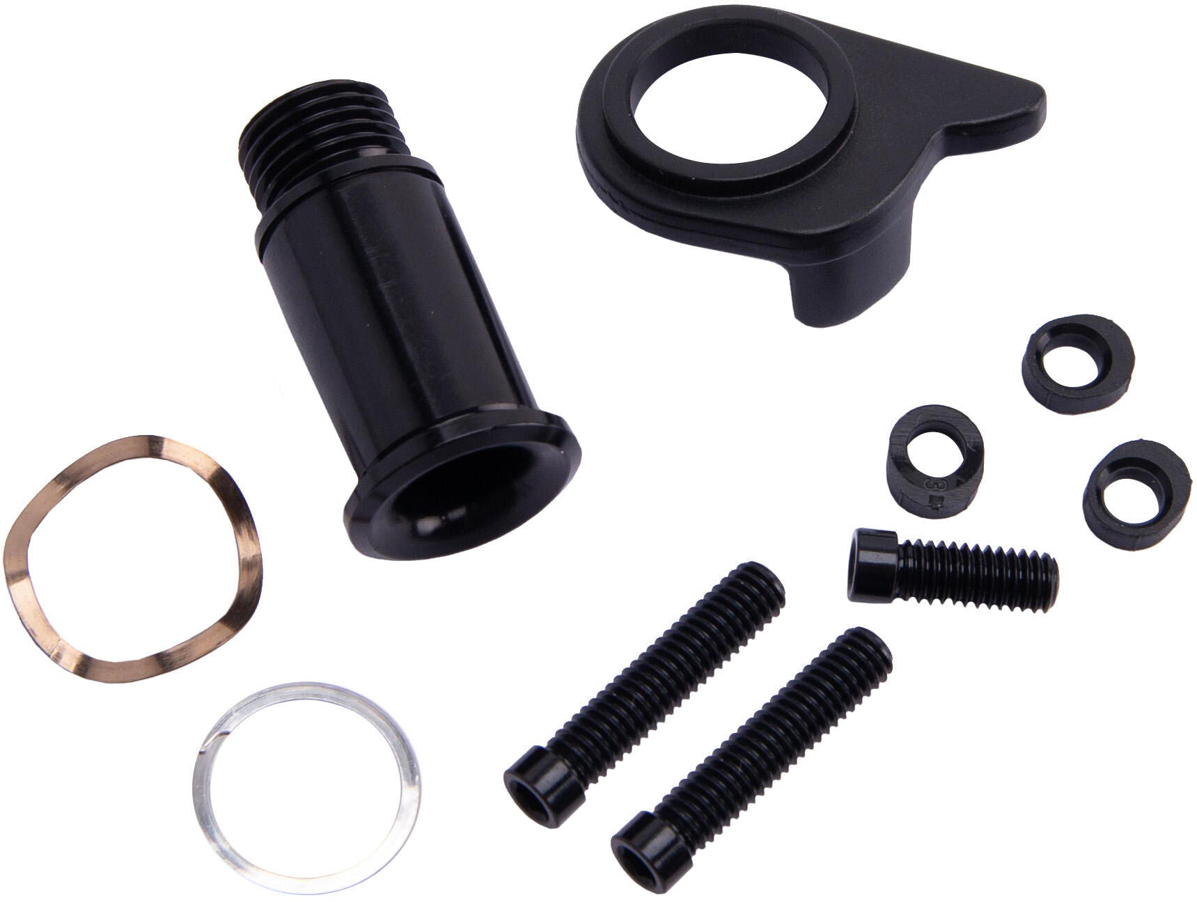 Sram achterderailleur bevestiging rear derail.mount.+limit screw set red axs