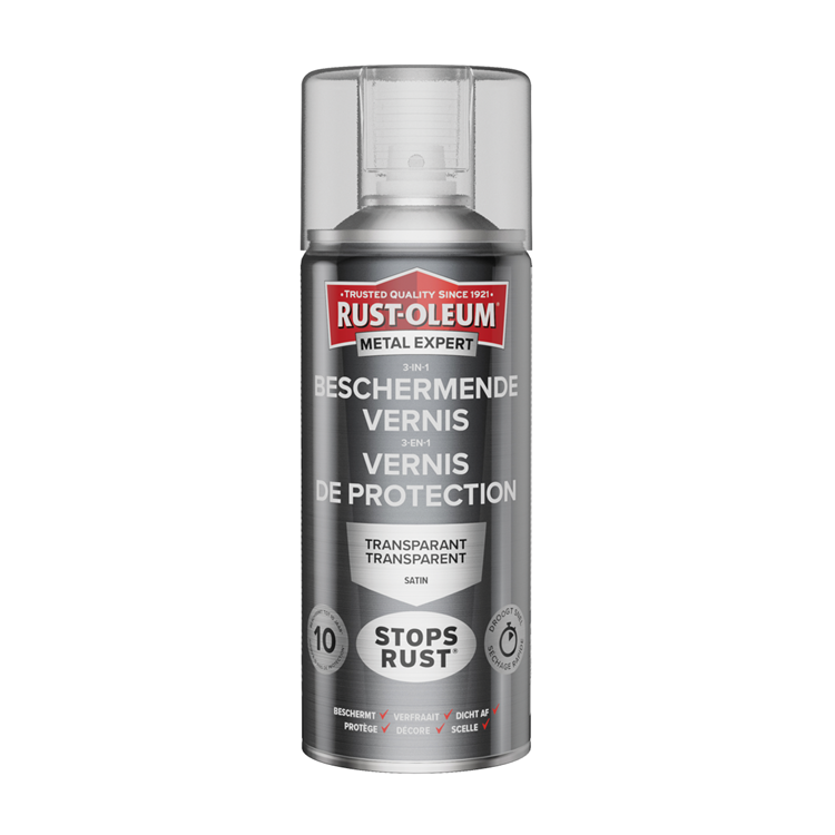 Rust-oleum 1071380 - beschermende vernis - 400ml transparant | 1 stuks