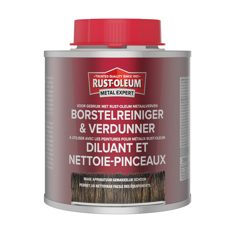 Rust-oleum 1071312 - borstelreinigerverdunner 250ml | 1 stuks