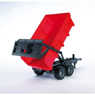 Bruder aanhanger rood