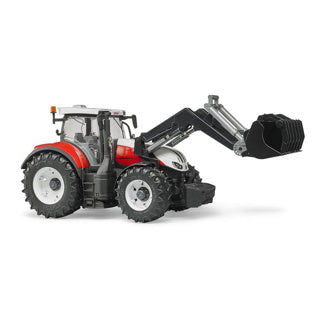 Bruder tractor steyr 630 terrus cvt met frontlader