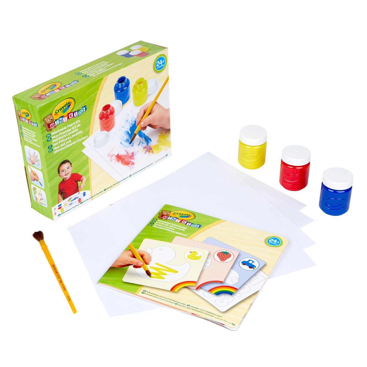 Crayola Mini Afwasbaar Verfset