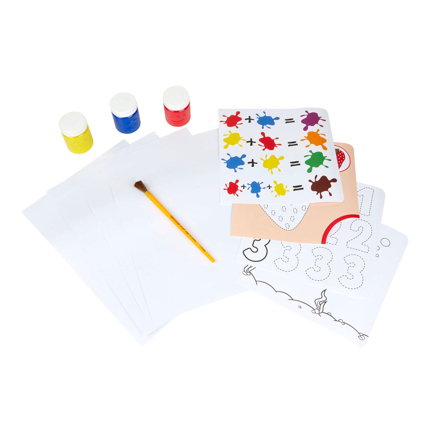 Crayola Mini Afwasbaar Verfset