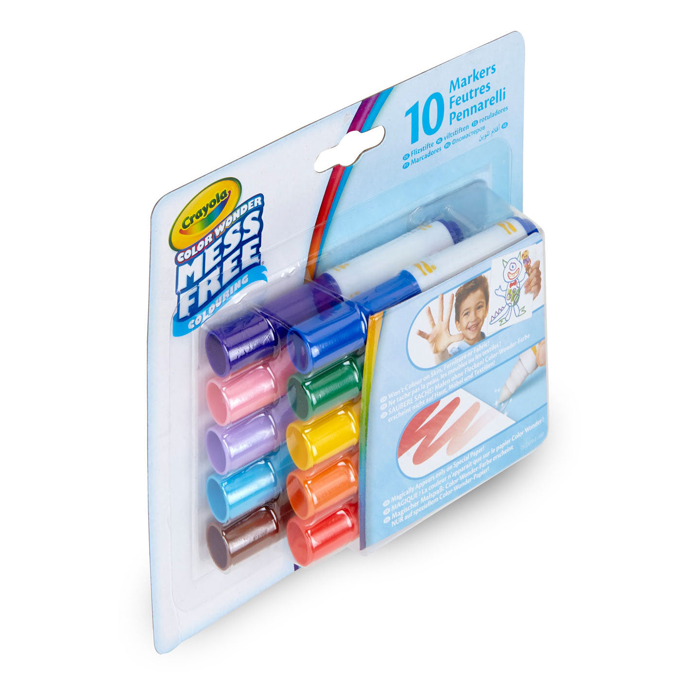 Crayola kleurwonder klassieke wasbare viltstiften