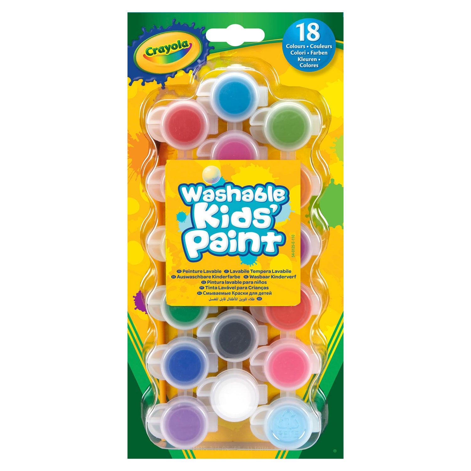 Crayola Kinderverf Wasbaar Kinderverf