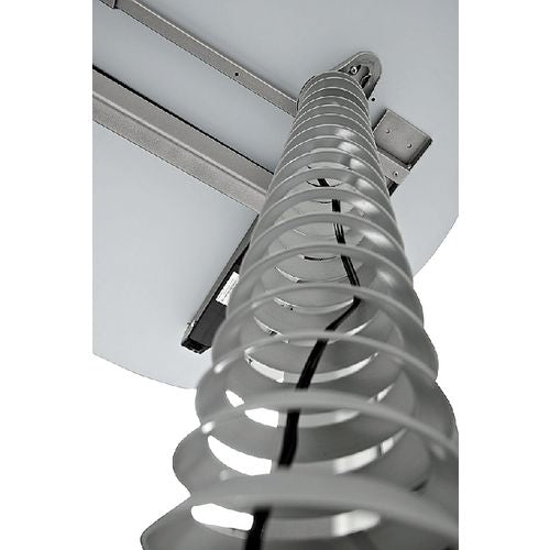 Bach kabel spiraal hammer grijs