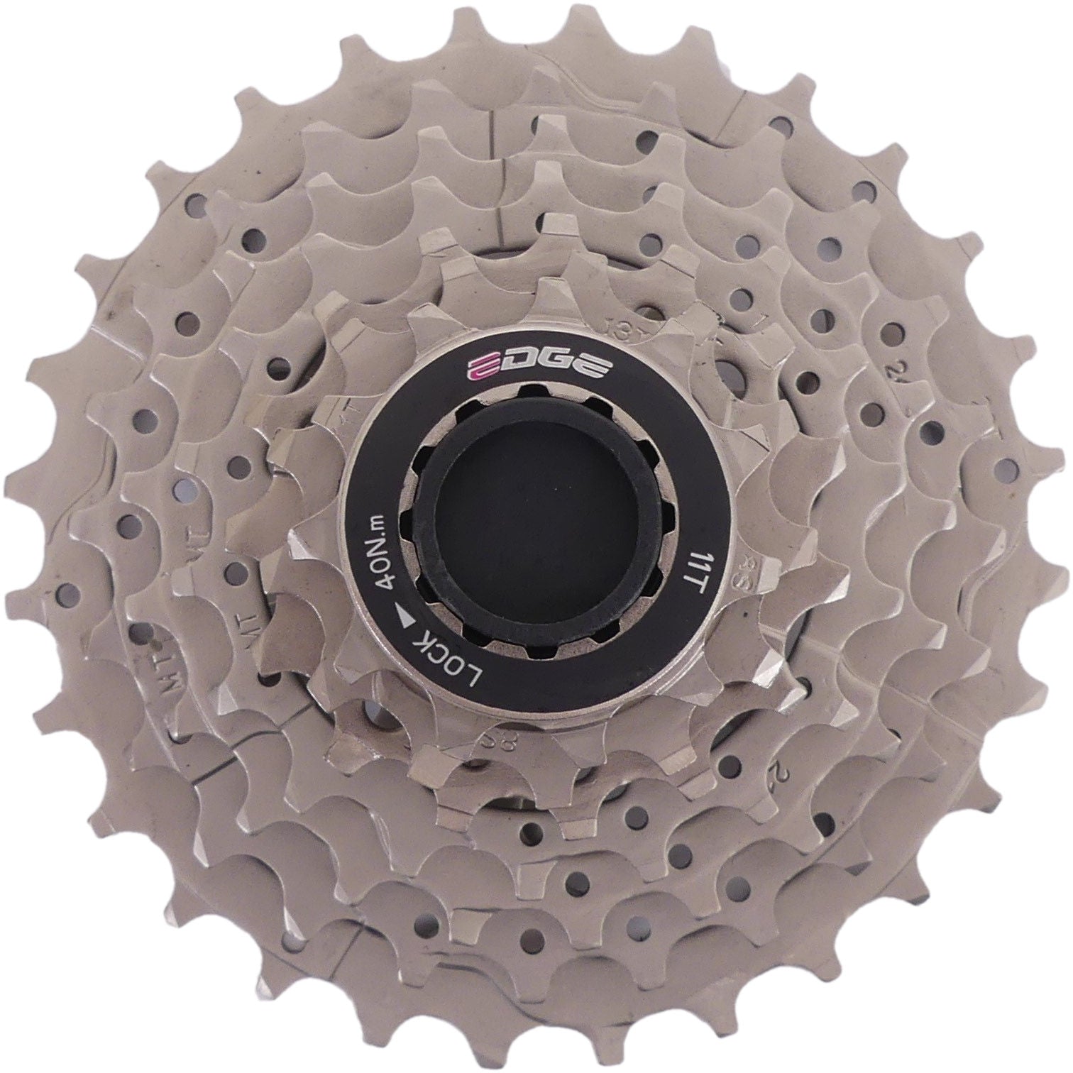 Edge cassette 7 speed cs-m5007 11-28t - zilver