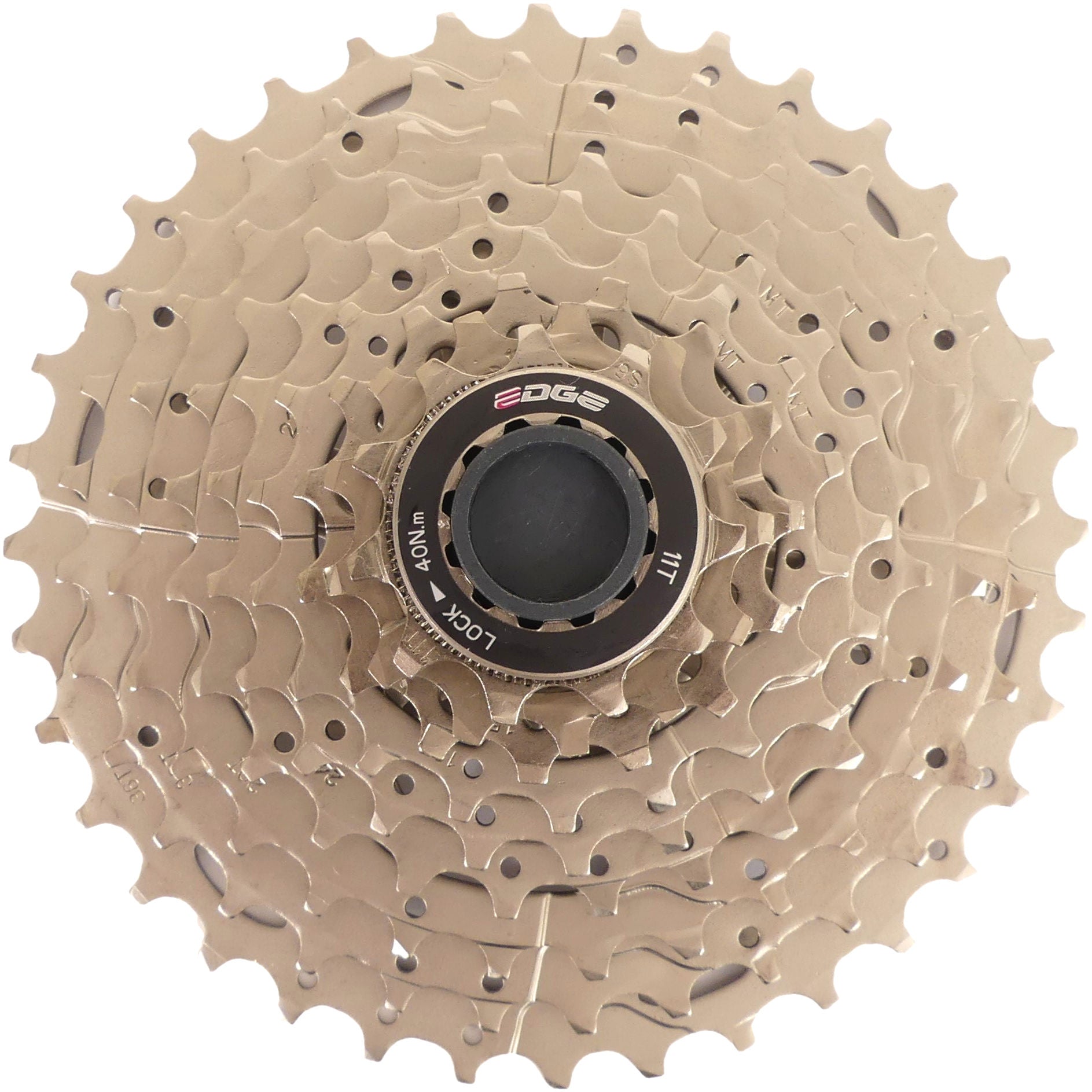 Edge cassette 9 speed cs-m5009 11-36t - zilver