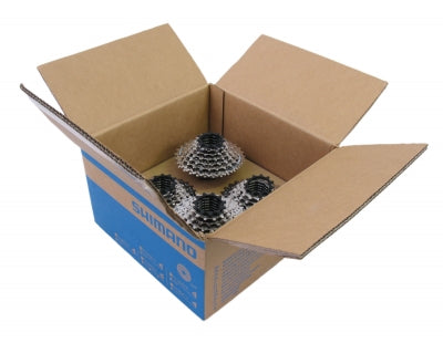 Shimano cassette 7 speed hg41 11-28t - zilver (werkplaatsverpakking á 10 stuks)