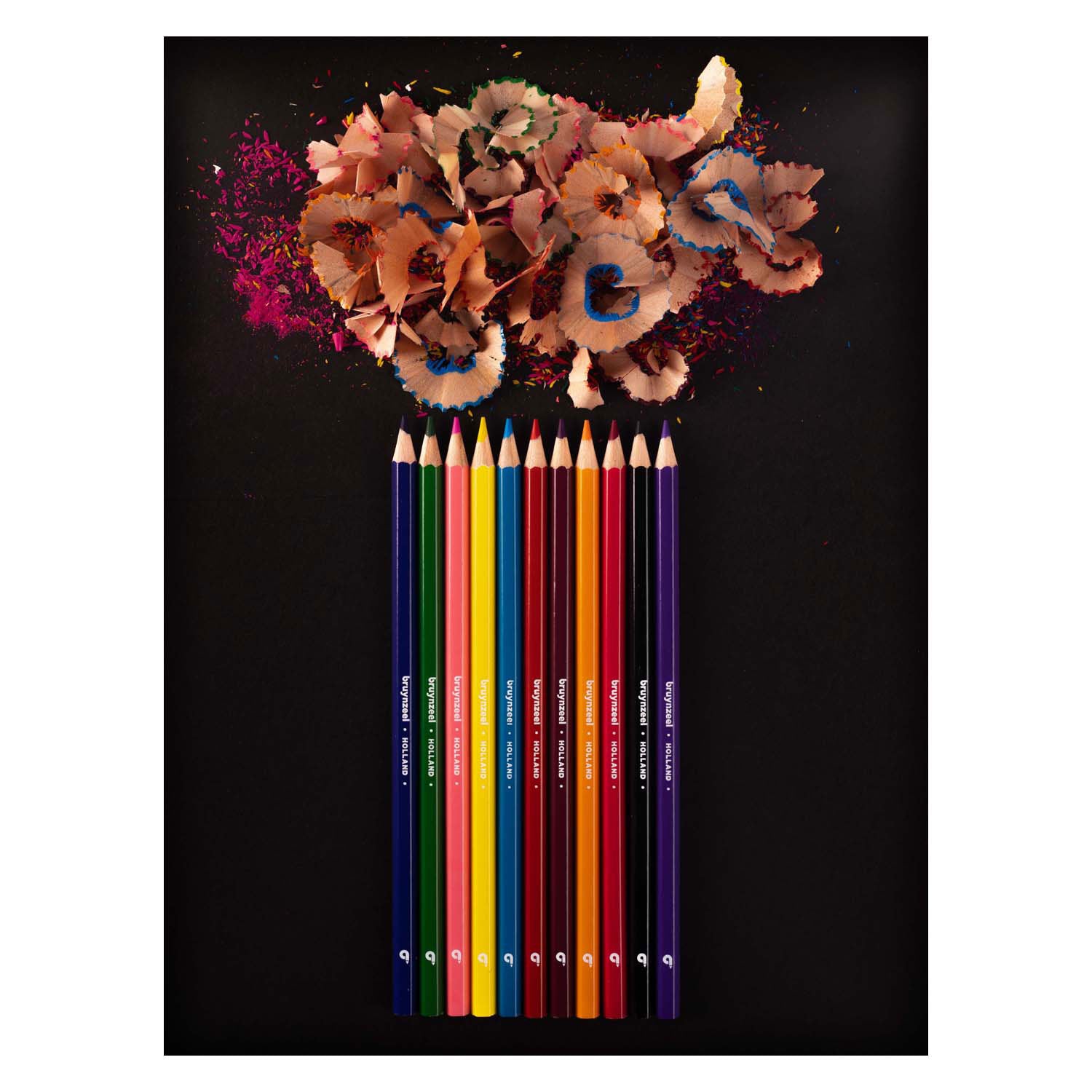 Bruynzeel mega kleurpotloden blik met 48 kleuren