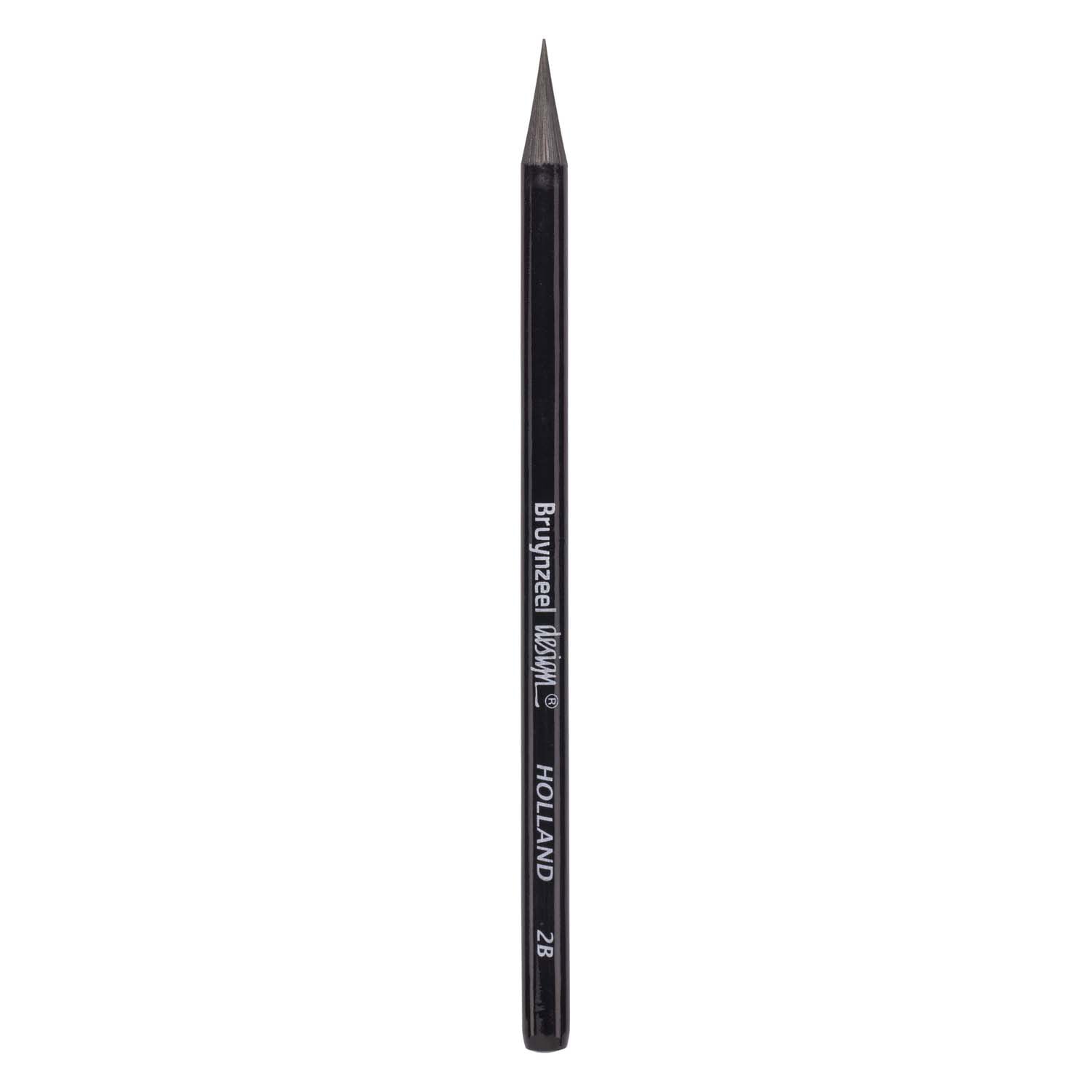 Bruynzeel design grafietstift 2b - 12st.