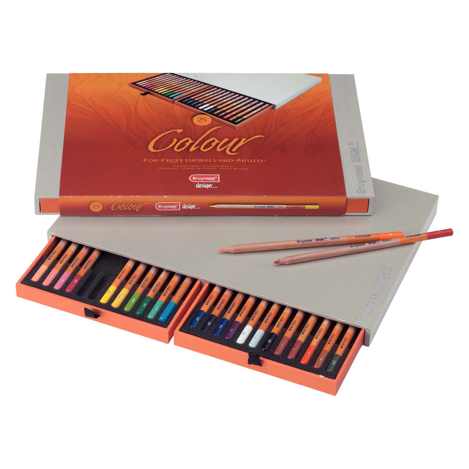 Bruynzeel kleurdoos 24 kleurpotloden