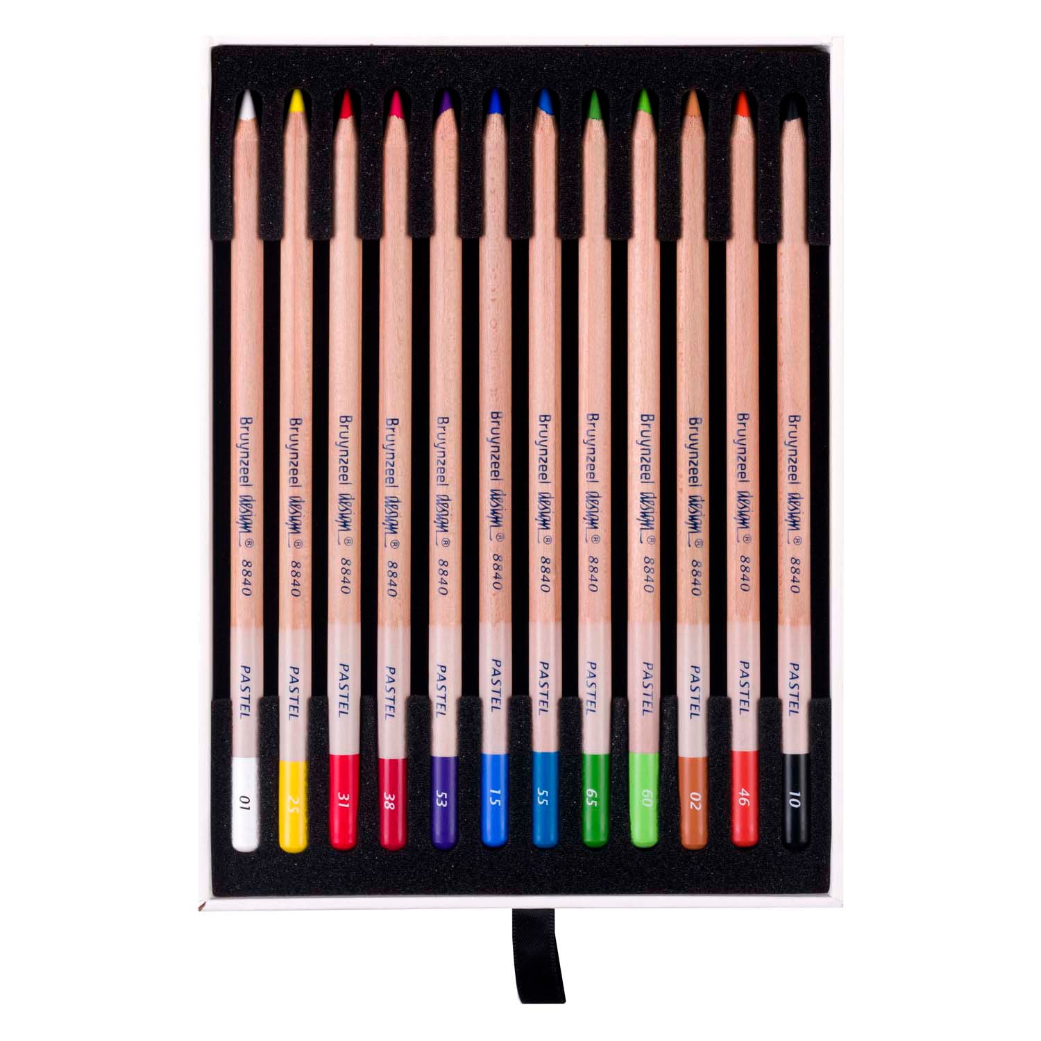 Bruynzeel design pastelpotlooddoos, 12 kleuren