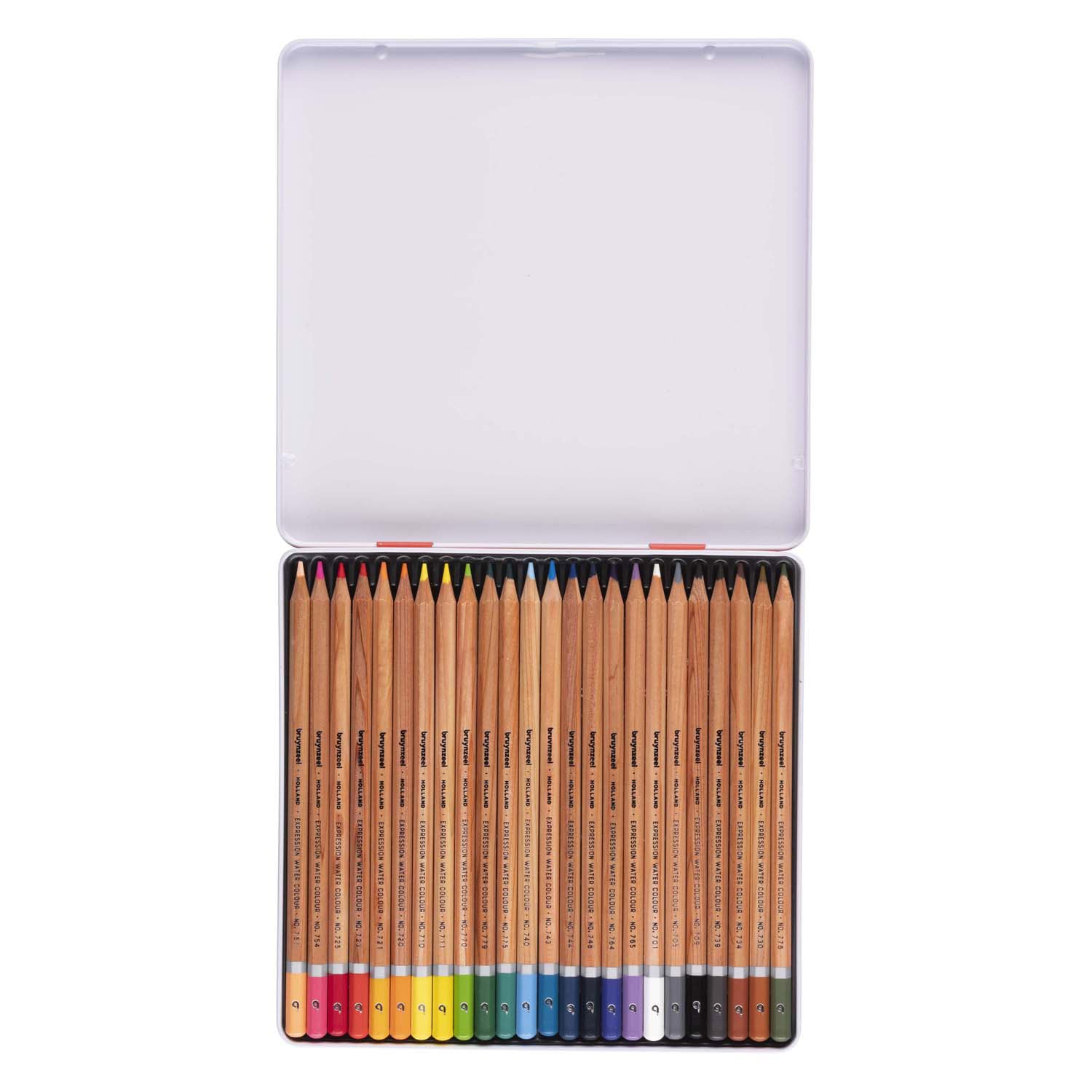 Bruynzeel expressie aquarelpotloden blik 24