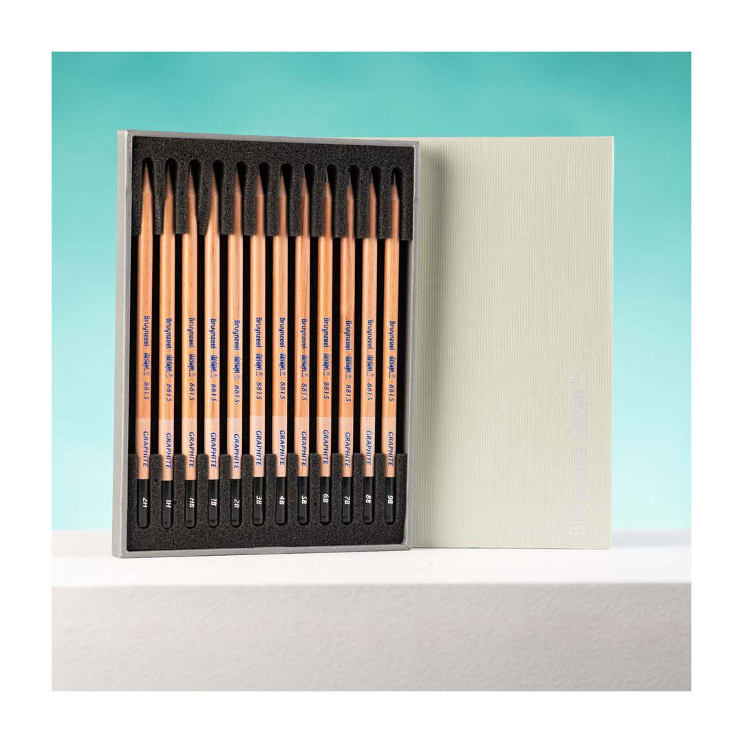 Bruynzeel design grafietdoos 12 stuks