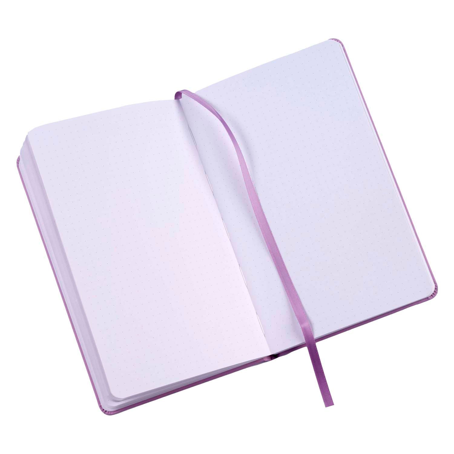Bruynzeel bullet journal lila, 13x21cm, 140 gram 64 zijdig