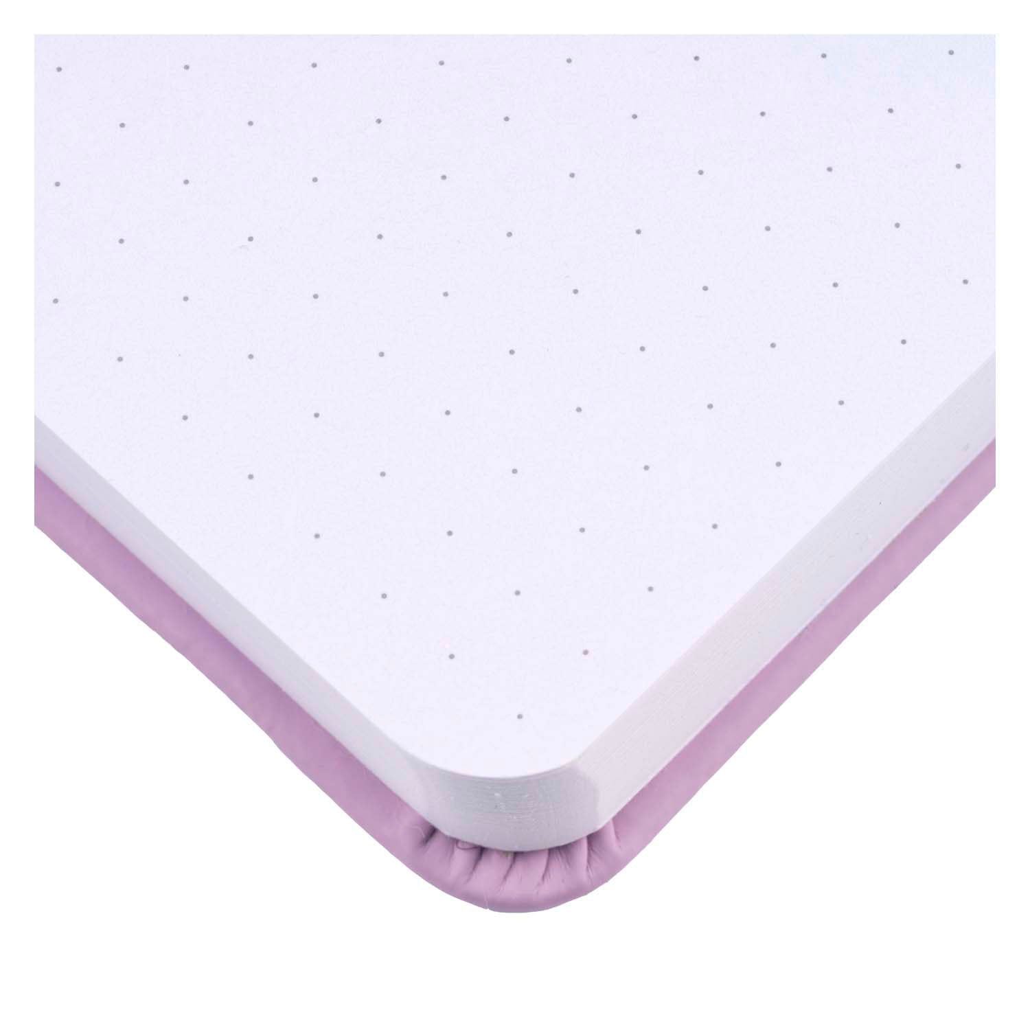 Bruynzeel bullet journal lila, 13x21cm, 140 gram 64 zijdig
