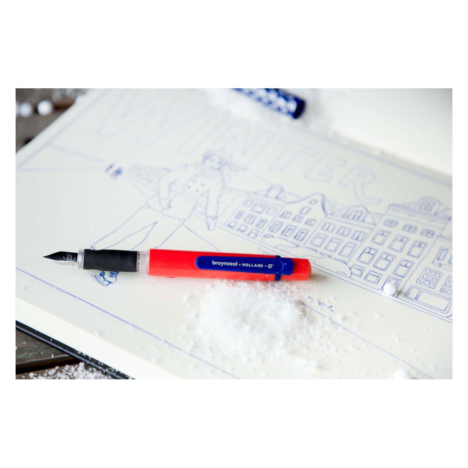 Bruynzeel triple grip vulpen linkshandig