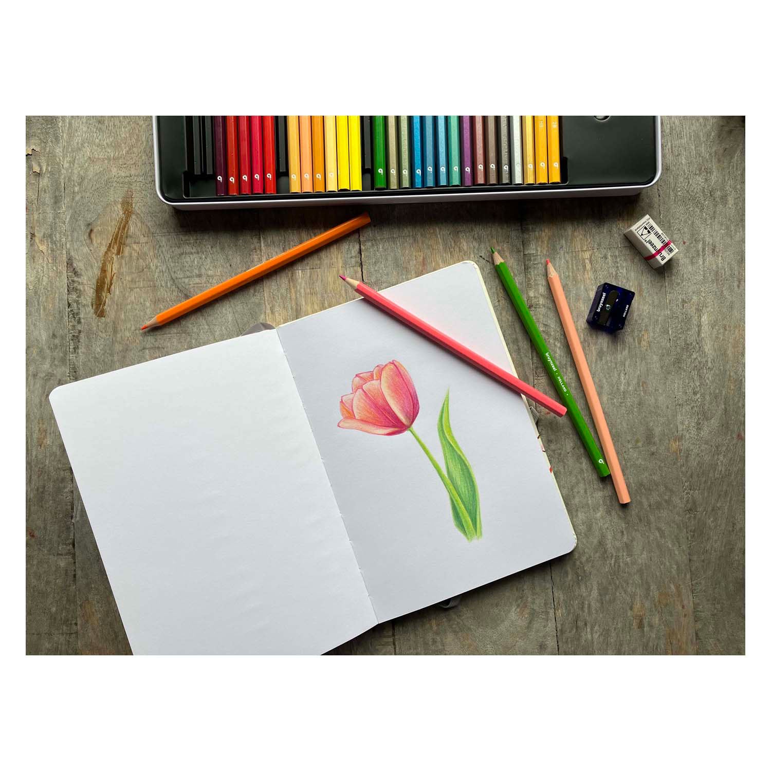 Bruynzeel creatives schets notitieboek a5 140 gm 80 geïmproviseerd
