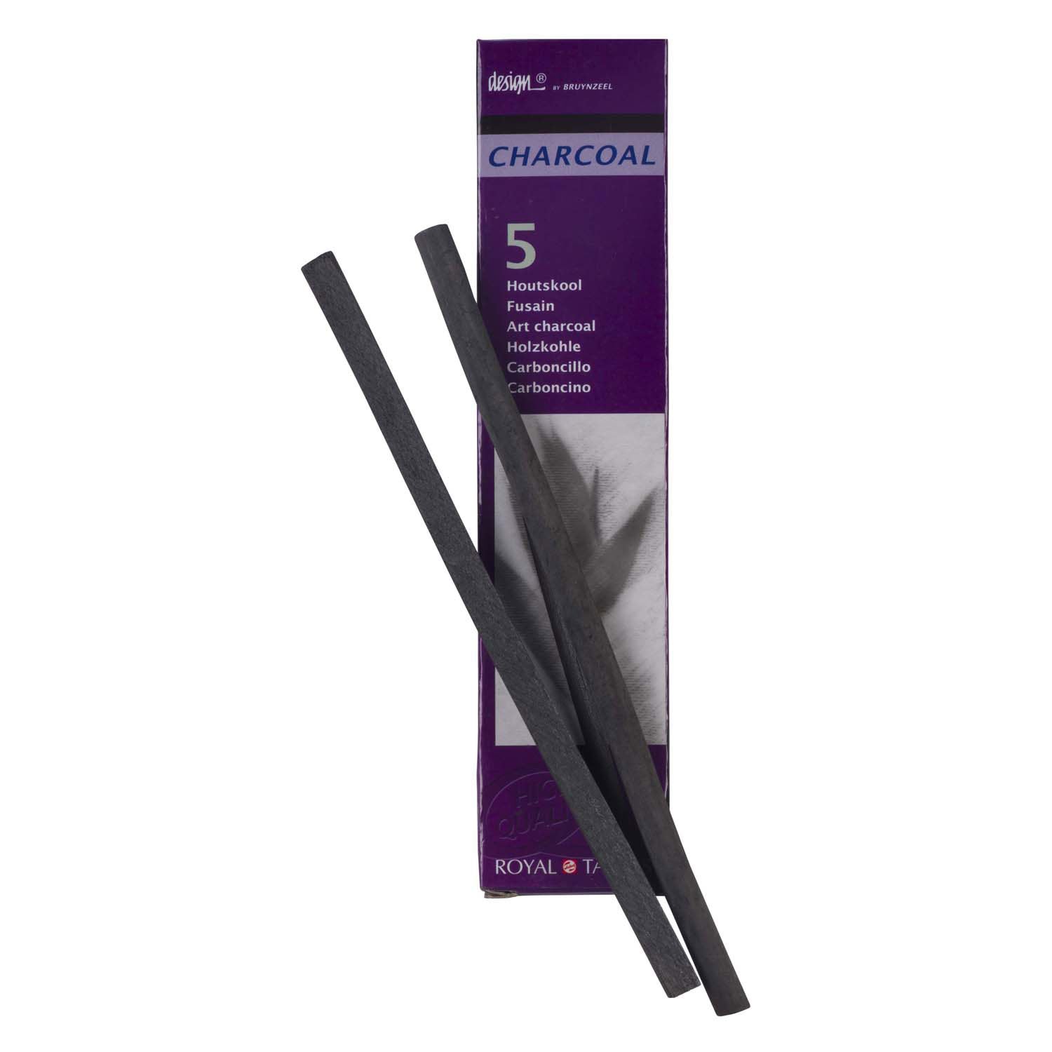 Bruynzeel design houtskool 5 staafjes