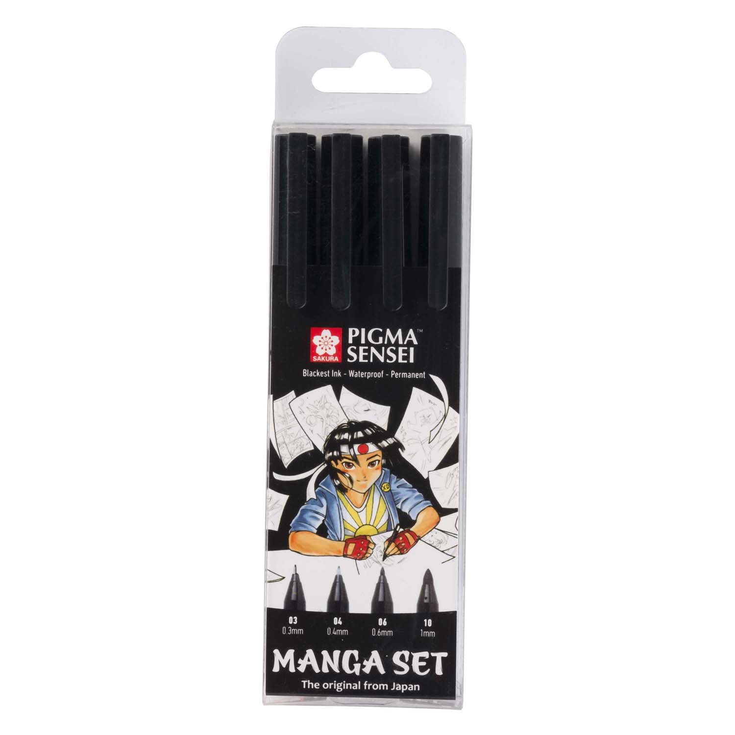 Sakura unieke manga-set van 4 pigma sensei