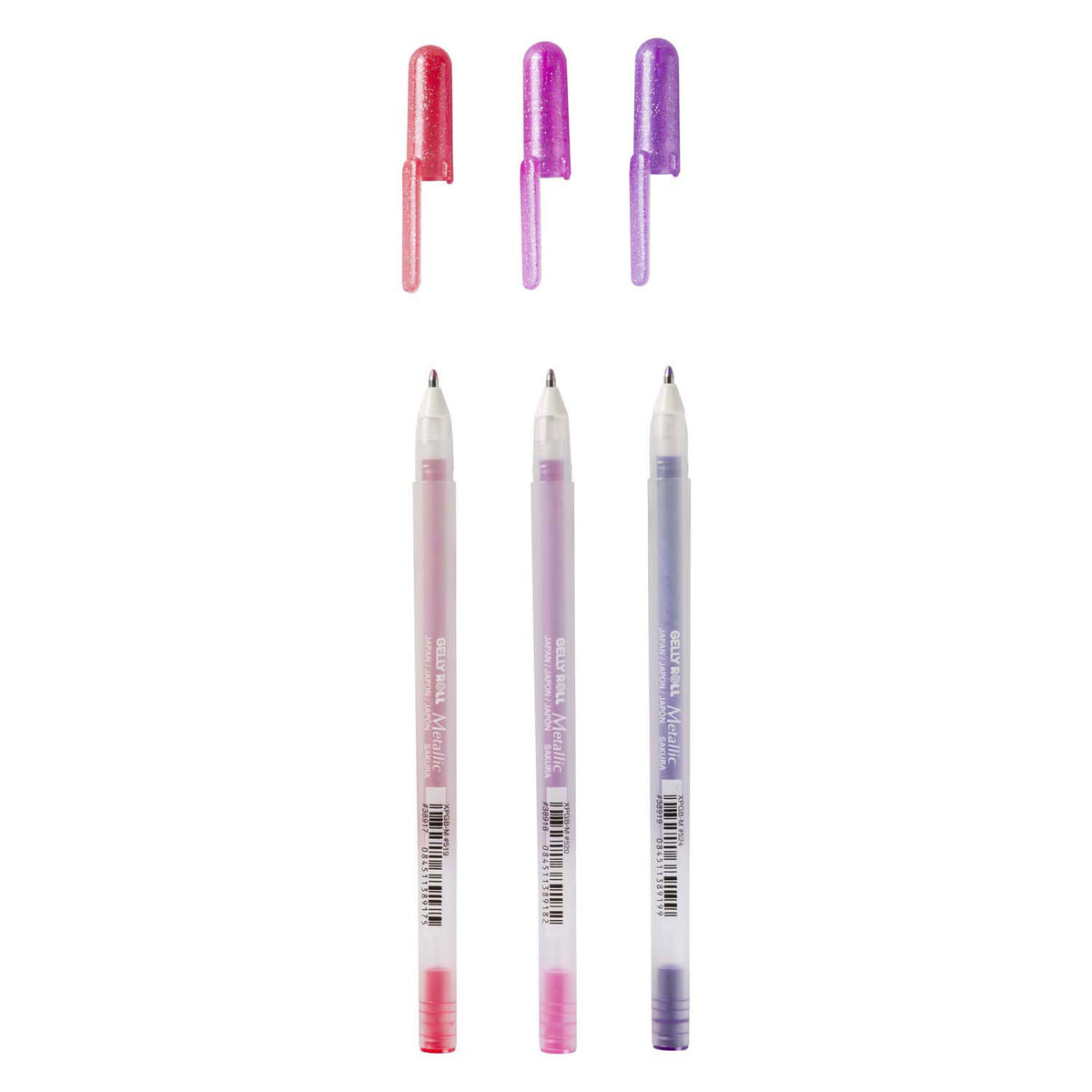 Sakura gelly roll metallic set 3 gelpennen sweets