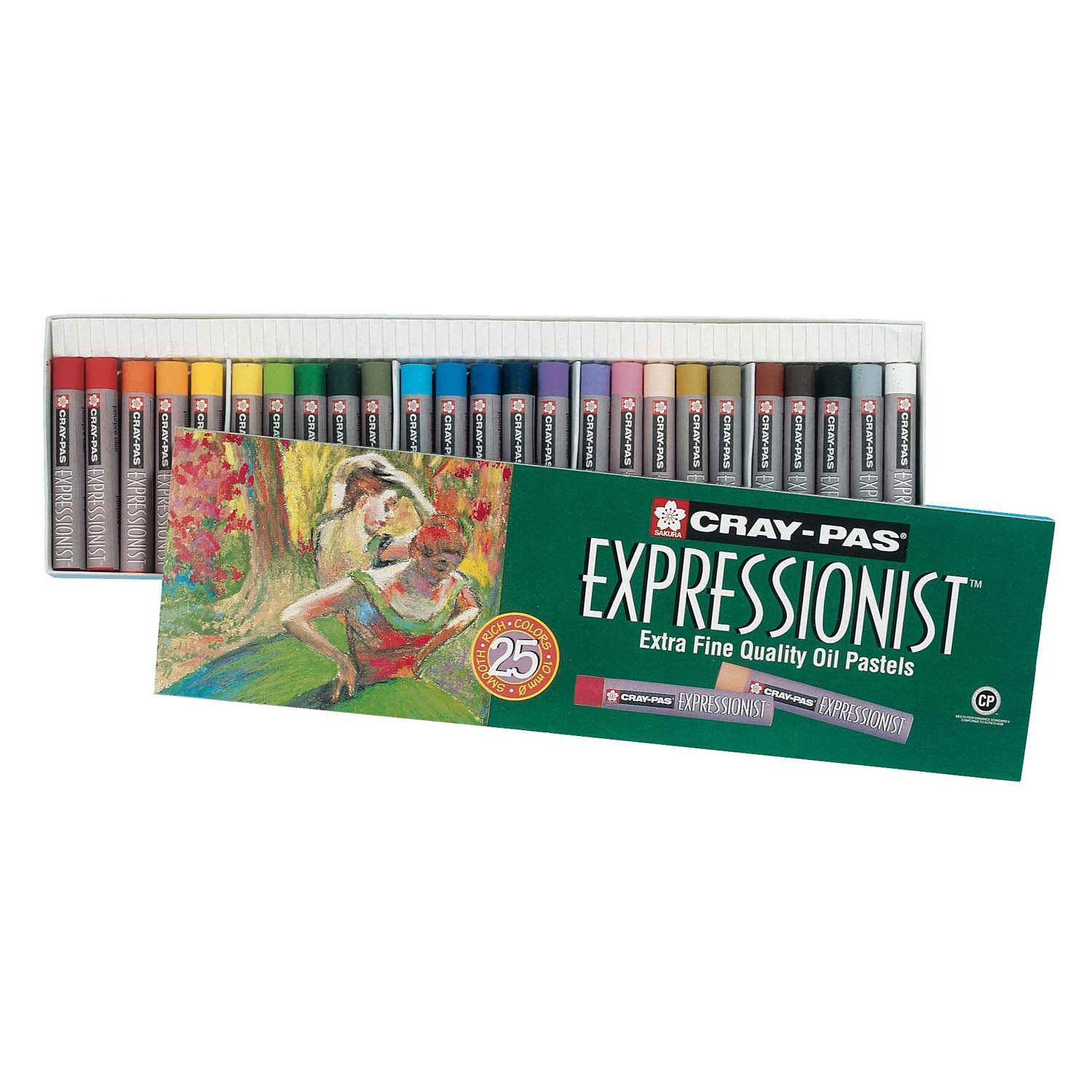 Sakura cray-pas expressionist set 25 oliepastels