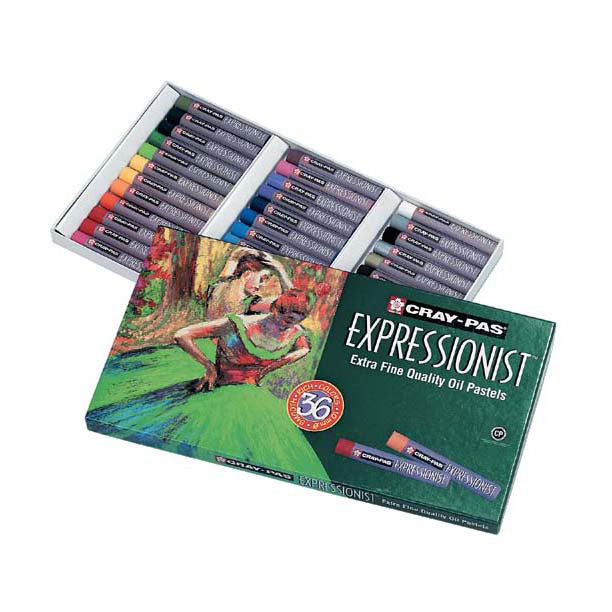 Sakura cray-pas expressionistische set 36 oliepastels