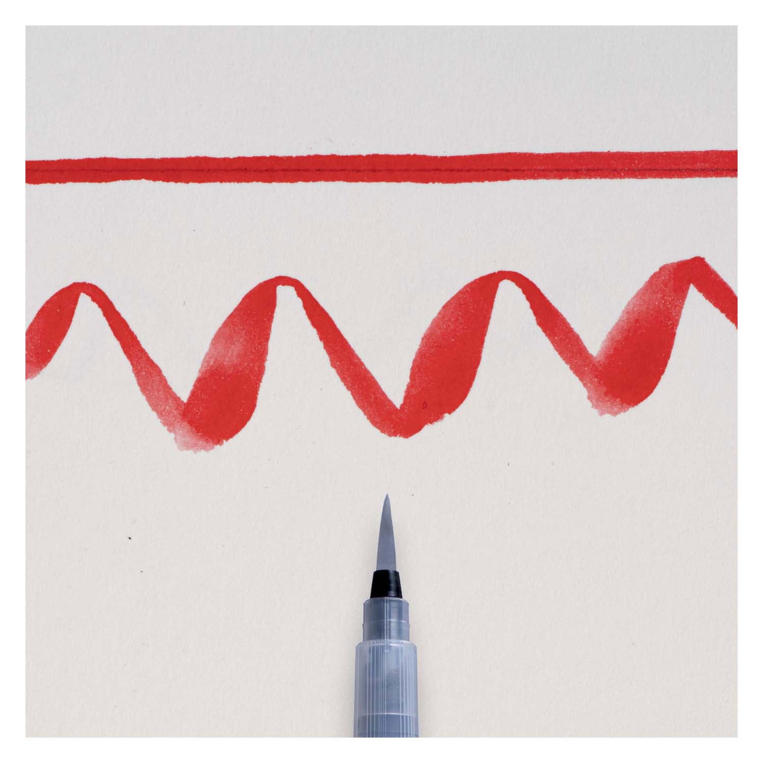 Sakura koi waterborstel, maat m, lang reservoir