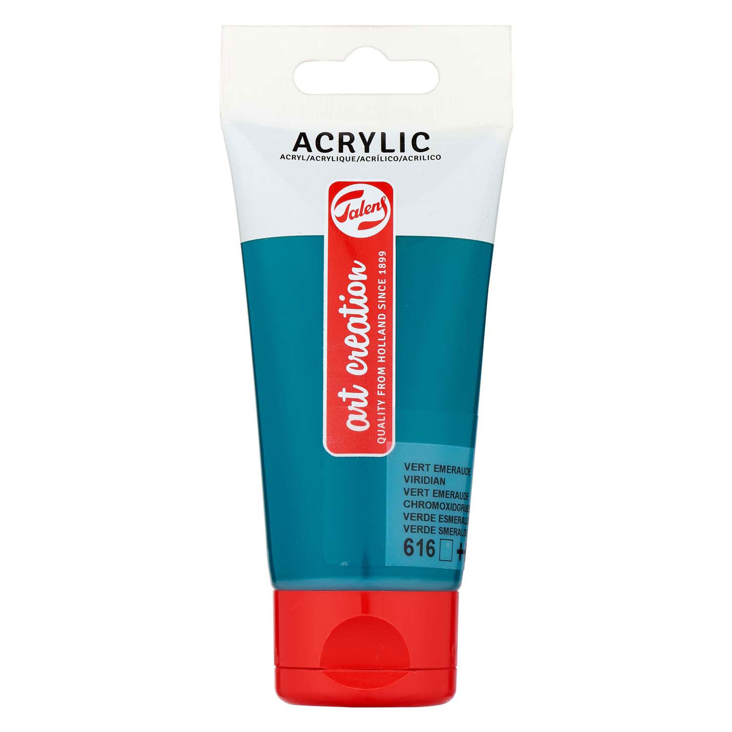 Talens art creation acrylverf tube 75ml groene meraude 616