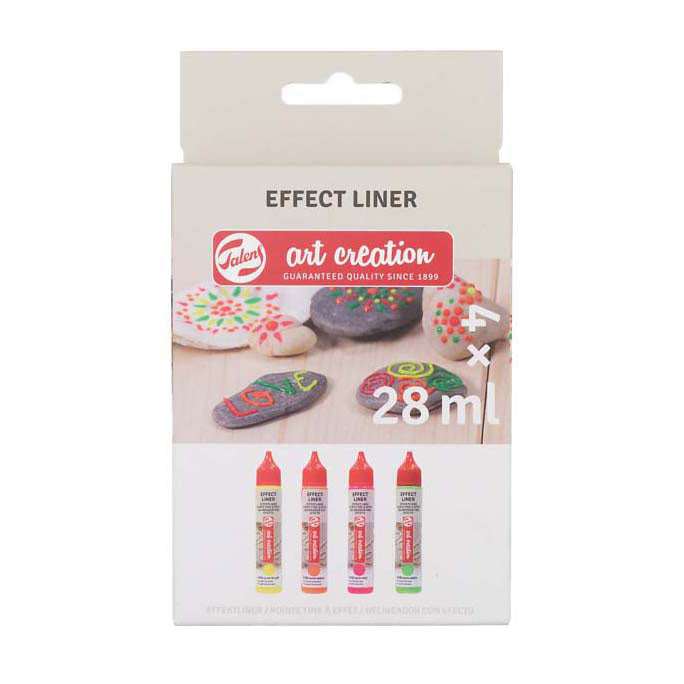 Talens art creation effektlinerset 4x28ml neon