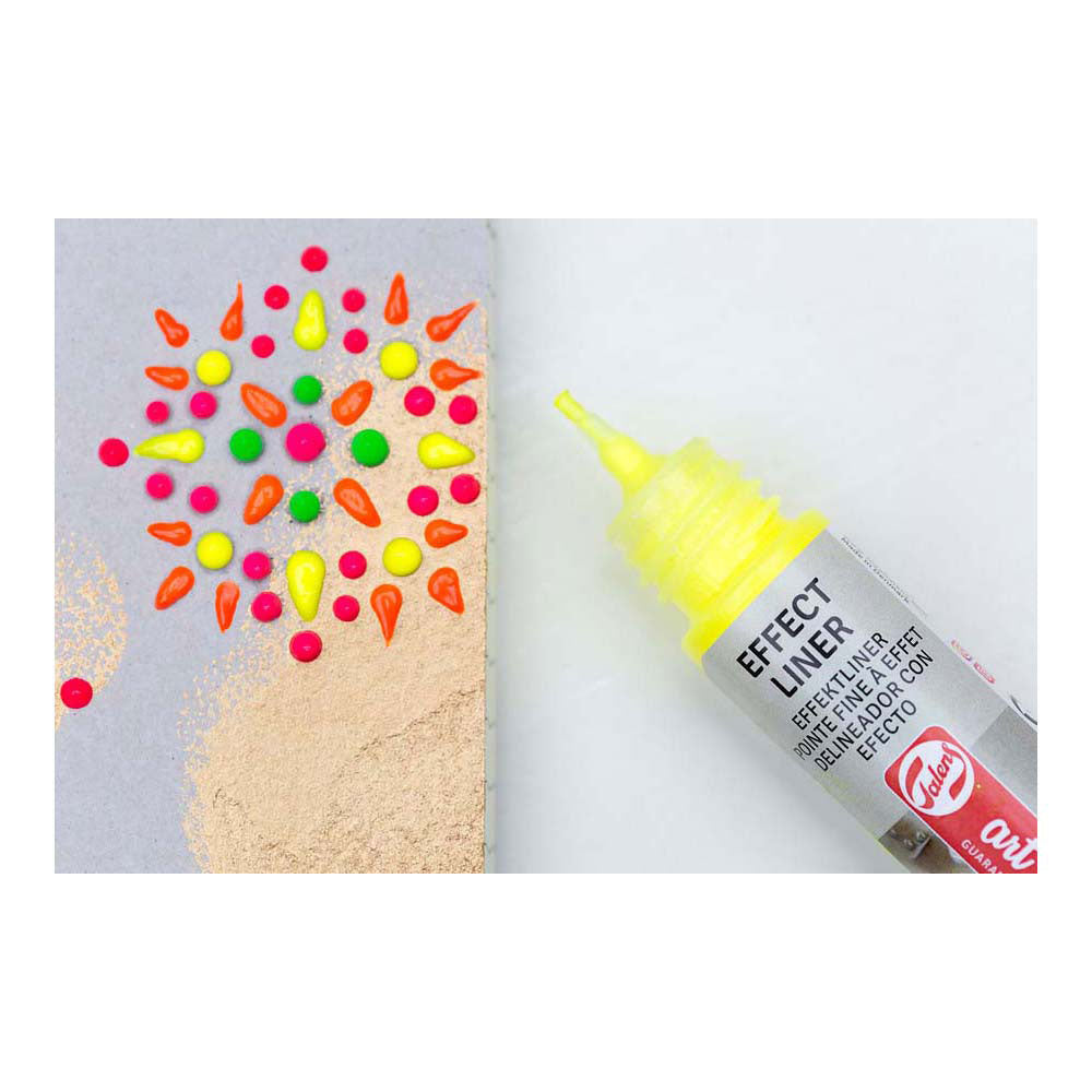 Talens art creation effektlinerset 4x28ml neon