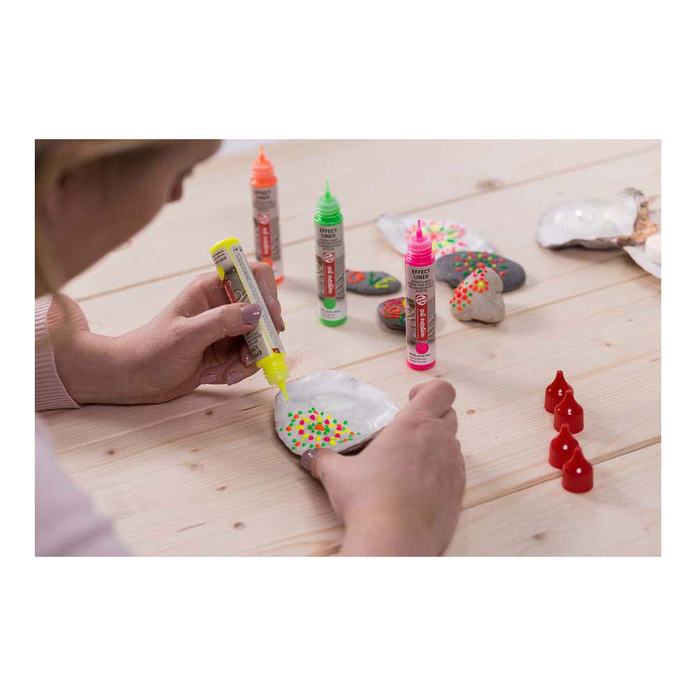 Talens art creation effektlinerset 4x28ml neon