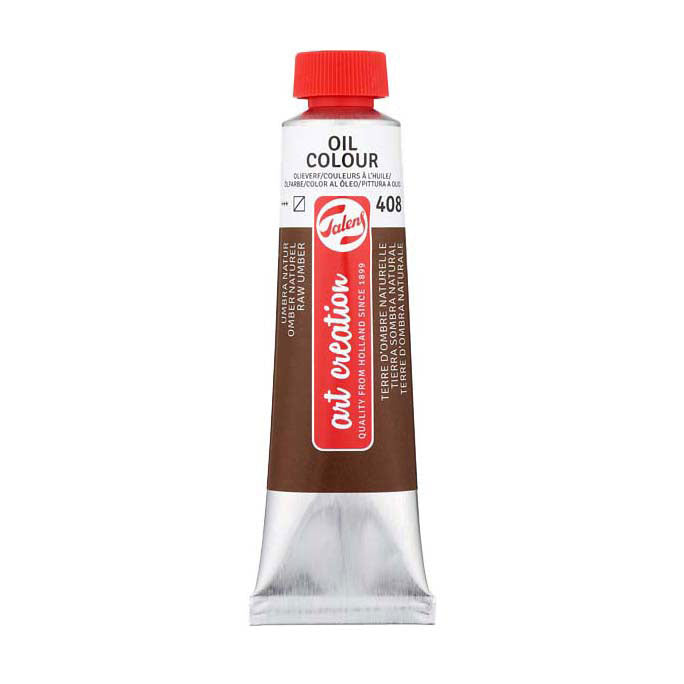 Talens art creation olieverf tube 40ml omber naturel 408