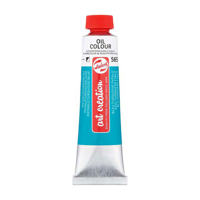 Talens art creation olieverf tube 40ml phtaloturkooisblauw